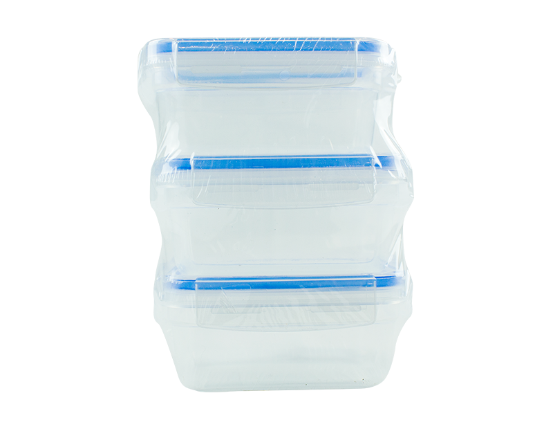 Clip Lock Containers - 3 Pack Clip Lock Containers - 3 Pack