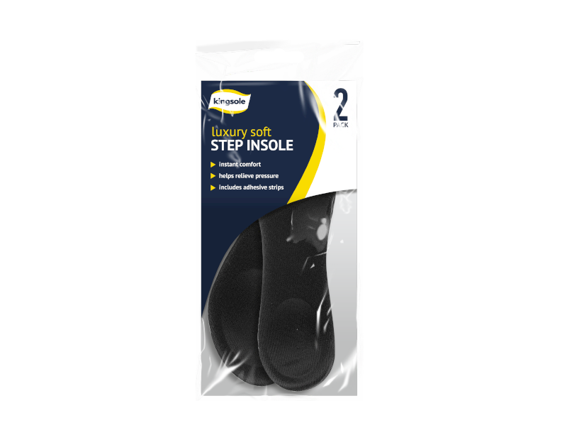 Luxury Soft Step Insoles - 2 Pack