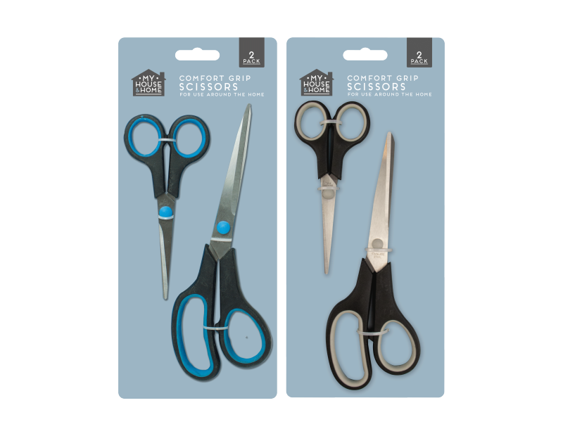 Comfort Grip Scissors - 2 Pack Comfort Grip Scissors - 2 Pack