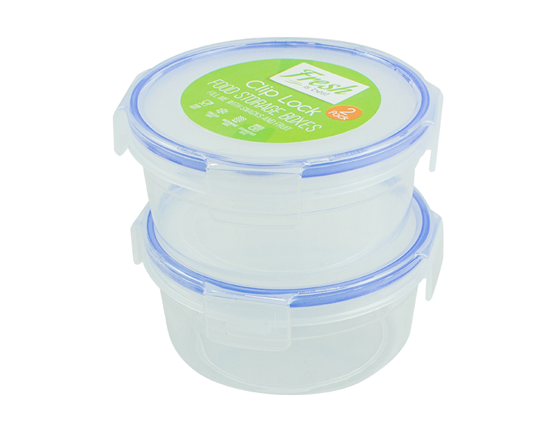 Clip Lock Food Storage Boxes - 2 Pack Clip Lock Food Storage Boxes - 2 Pack