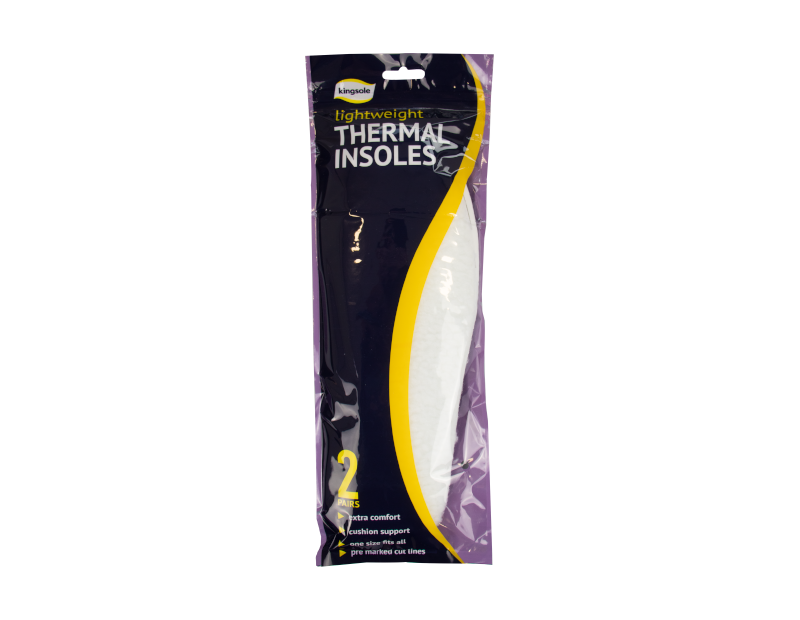 Thermal Insoles - 2 Pairs