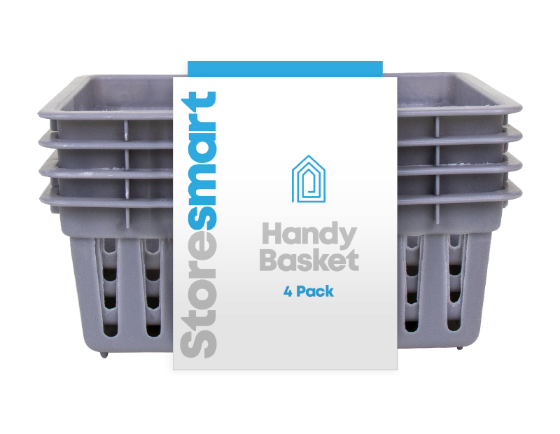 Plastic Handy Basket - 4 Pack Plastic Handy Basket - 4 Pack