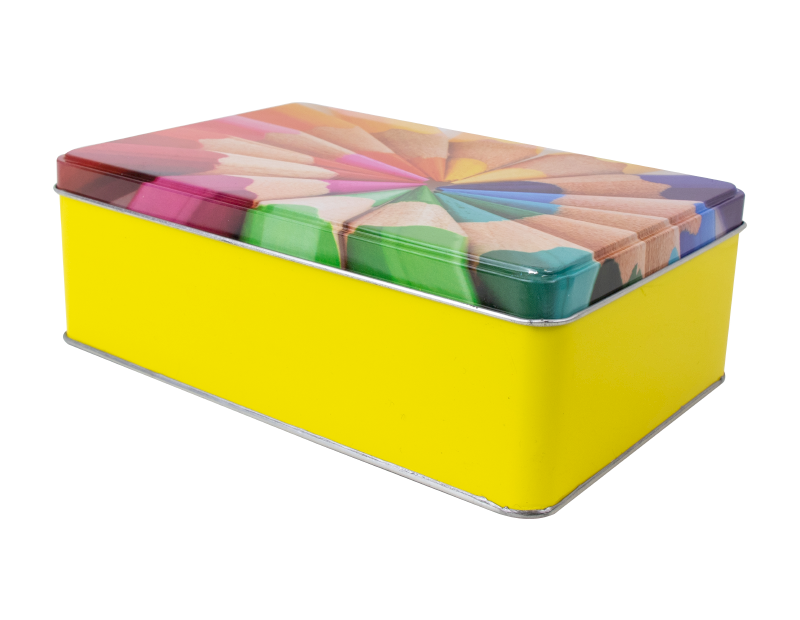 Retro Rectangle Storage Tin Retro Rectangle Storage Tin