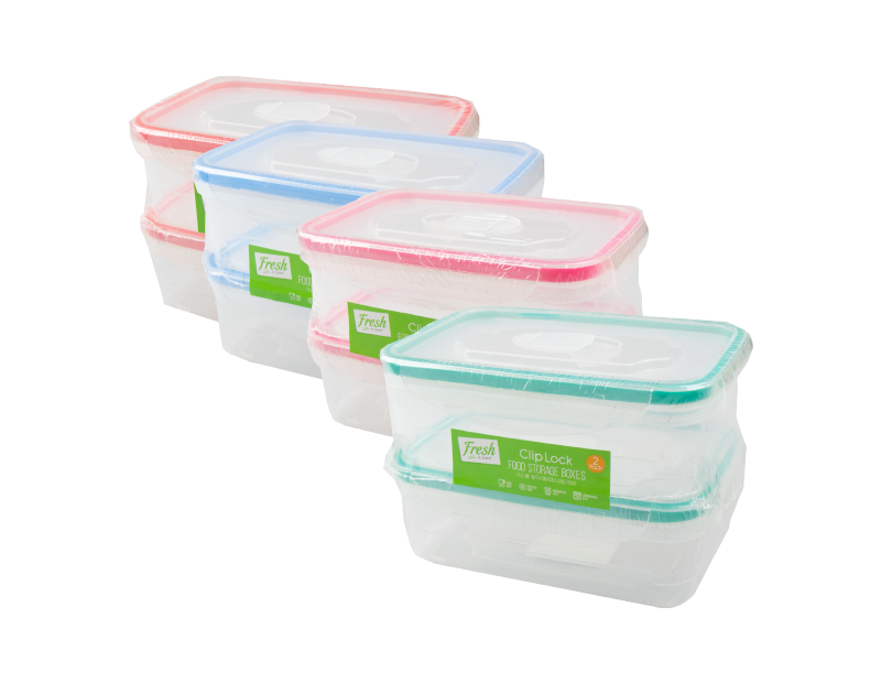 Clip Lock Container 450ml - 2 Pack Clip Lock Container 450ml - 2 Pack