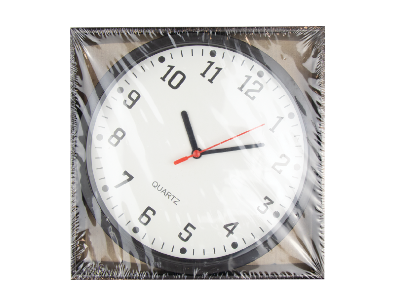 Black Wall Clock
