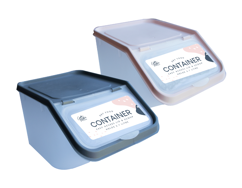 Dry Food Container & Scoop - Trend Dry Food Container & Scoop - Trend