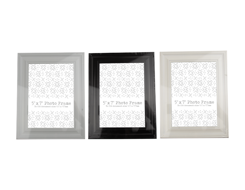 Plastic Photo Frame 5" x 7" With PDQ Plastic Photo Frame 5" x 7" With PDQ