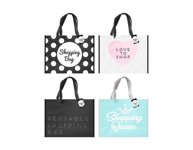 Non Woven Printed Slogan Shopping Bag Non Woven Printed Slogan Shopping Bag