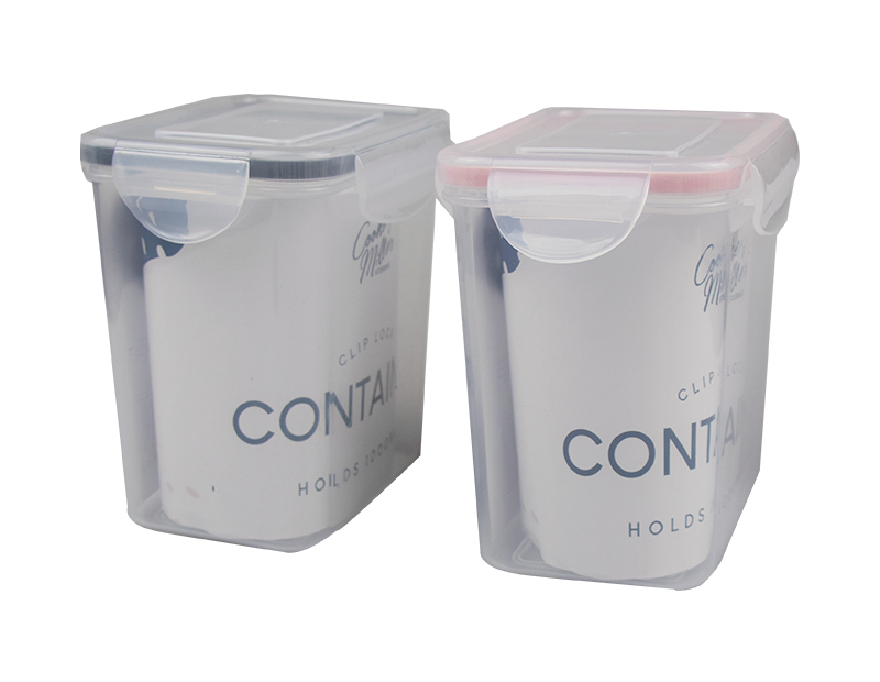 Rectangle Clip Lock Container 1000ml - Trend Rectangle Clip Lock Container 1000ml - Trend