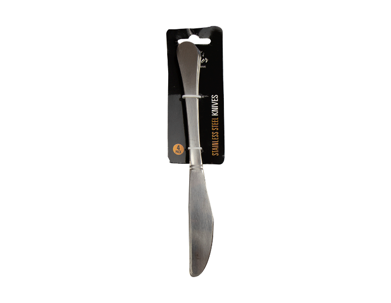 Stainless Steel Knives 4pk