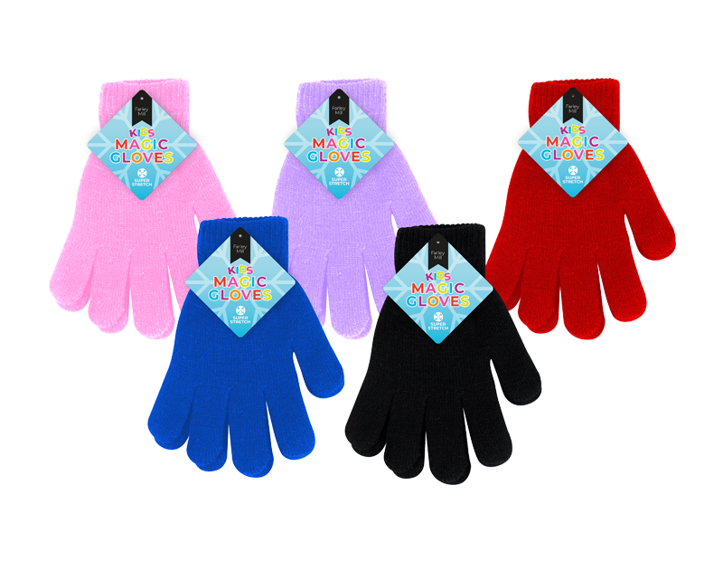 Kids Plain Magic Gloves Kids Plain Magic Gloves
