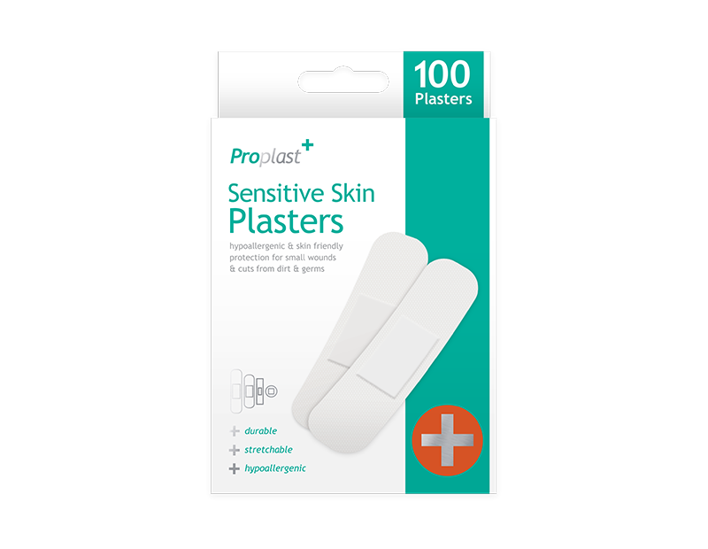 Sensitive Skin Plasters - 100 Pack Sensitive Skin Plasters - 100 Pack