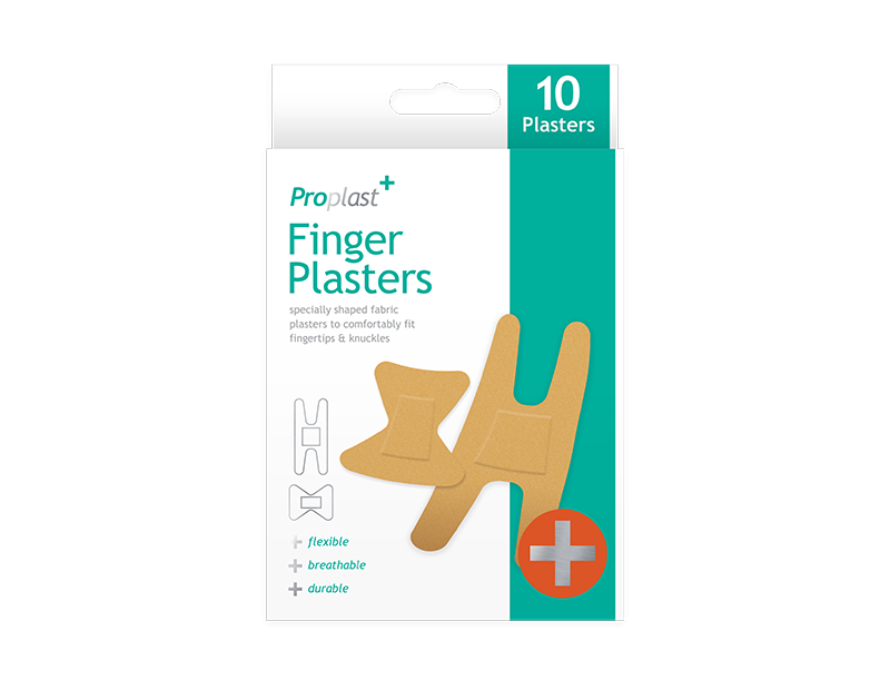 Finger Plasters - 10 Pack Finger Plasters - 10 Pack