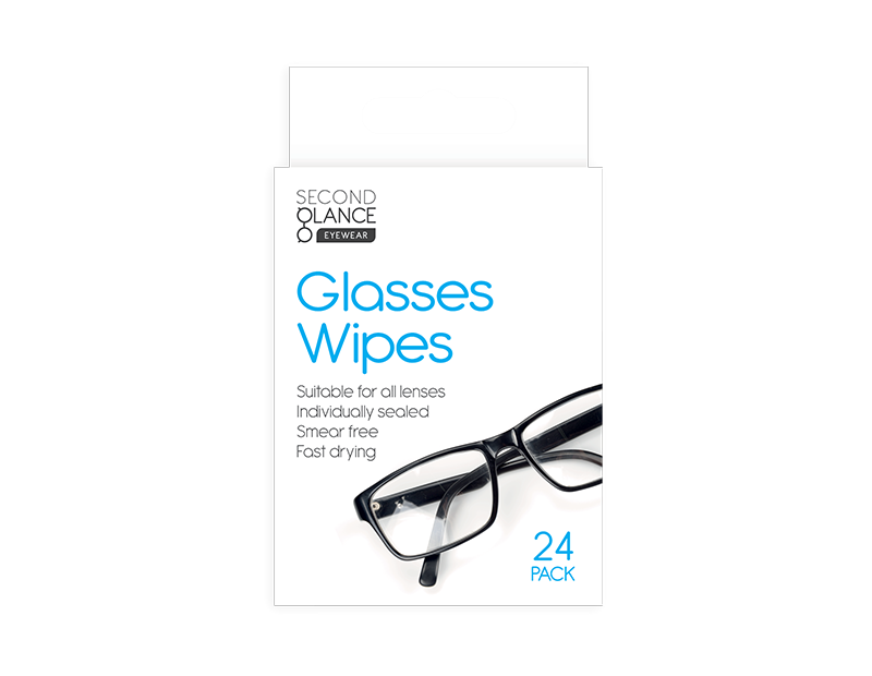 Glasses Lens Wipes - 24 Pack Glasses Lens Wipes - 24 Pack