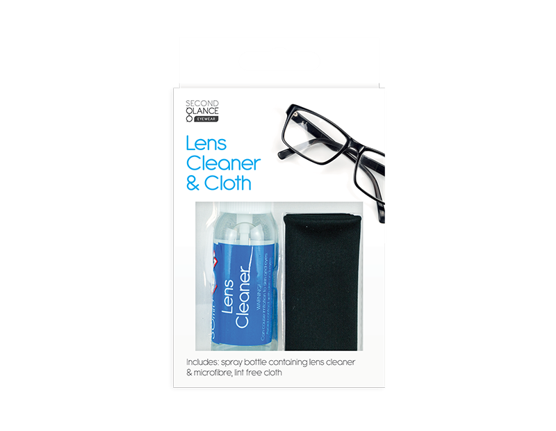 Glasses Lens Cleaner & Cloth Set 30ml Glasses Lens Cleaner & Cloth Set 30ml