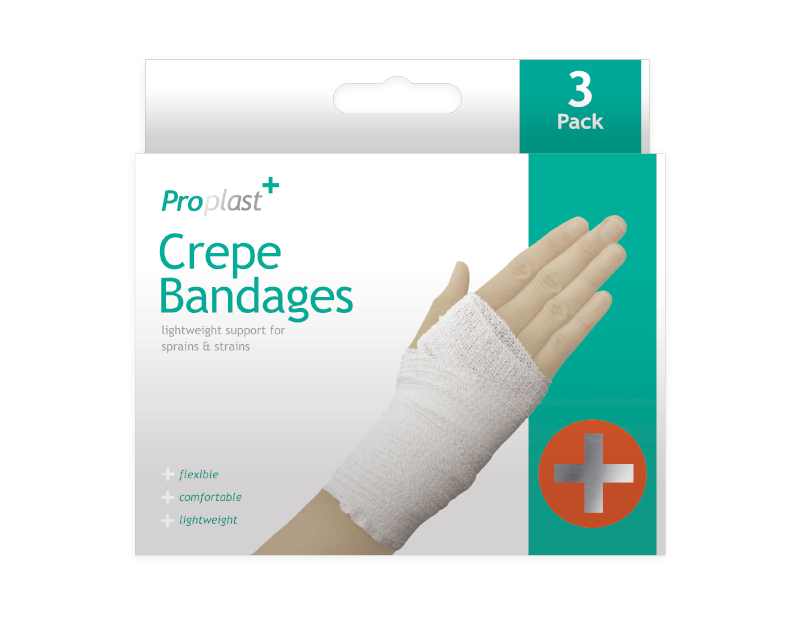 Crepe Bandages Crepe Bandages - 3 Pack