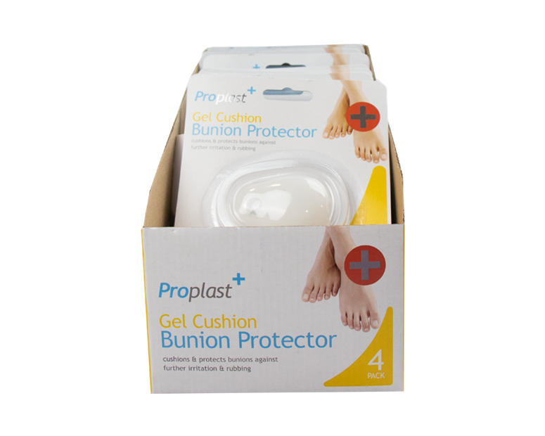 Gel Bunion Protectors - 4 Pack (With PDQ) Gel Bunion Protectors - 4 Pack