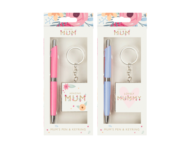 Mothers Day Pen & Keyring Gift Set Mothers Day Pen & Keyring Gift Set