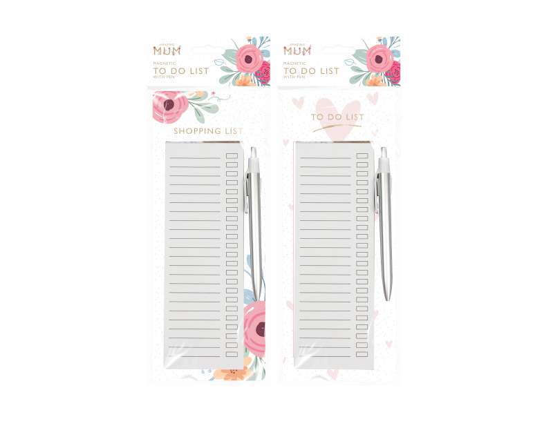 Mums Magnetic To Do List & Pen Mums Magnetic To Do List & Pen
