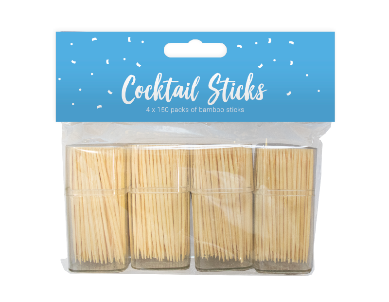 Party Cocktail Sticks - 4 Pack