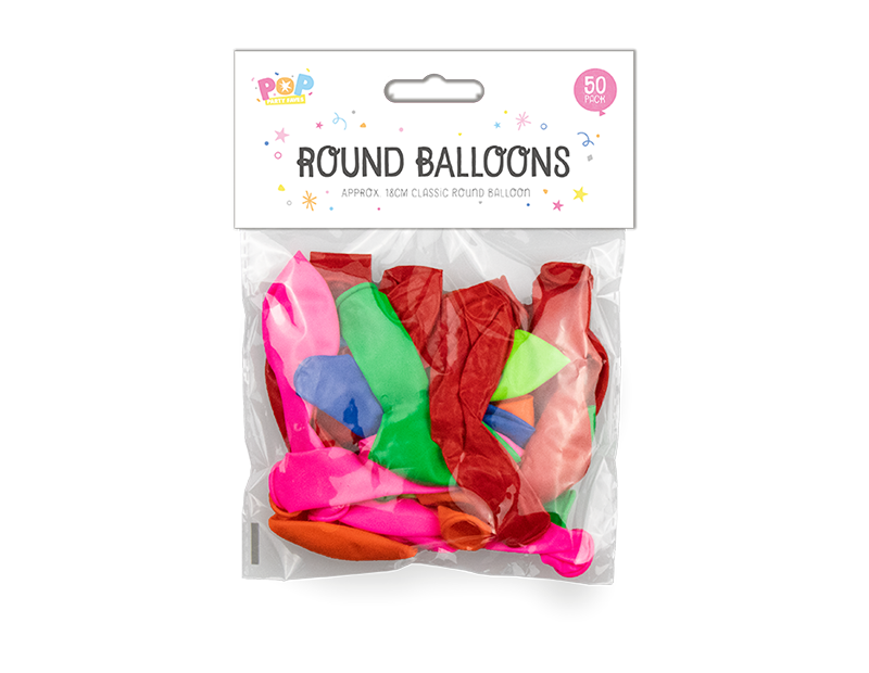Round Balloons - 20 Pack