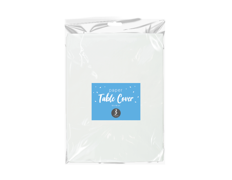 Disposable Paper Tablecloths Disposable Paper Tablecloths - 3 Pack