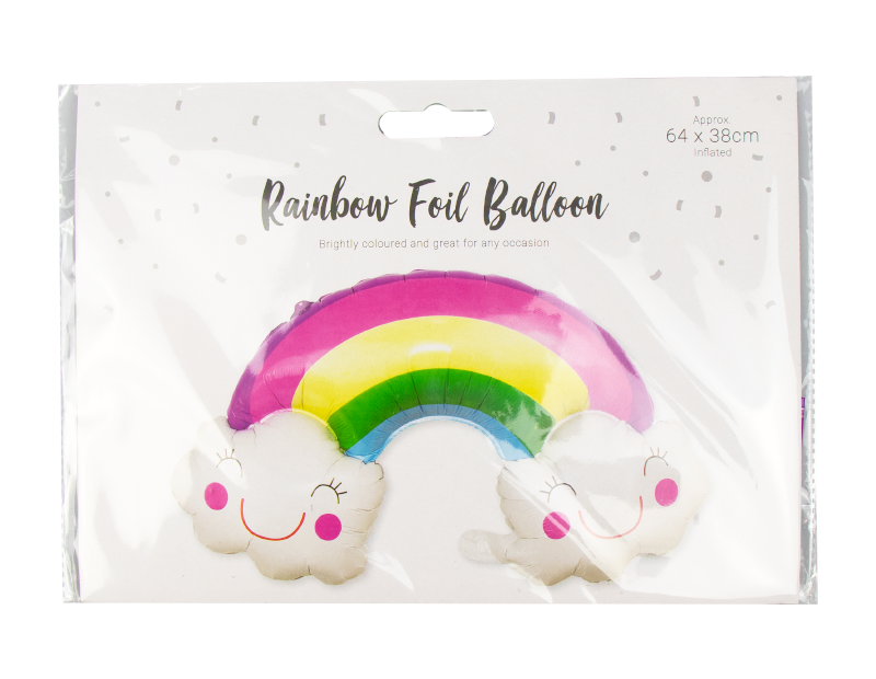 Rainbow Foil Balloon