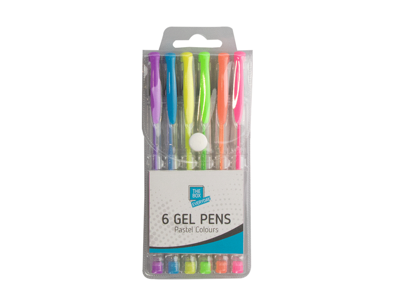 Pastel Scented Gel Pens - 6 Pack Pastel Gel Pens - 6 Pack