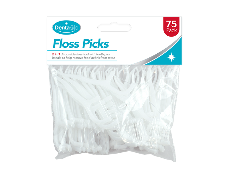 Dental Floss Toothpicks - 75 Pack Dental Floss Toothpicks - 75 Pack