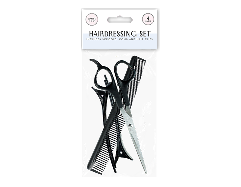 Professional Hair Dressing Set - 4 Piece Professional Hair Dressing Set - 4 Piece