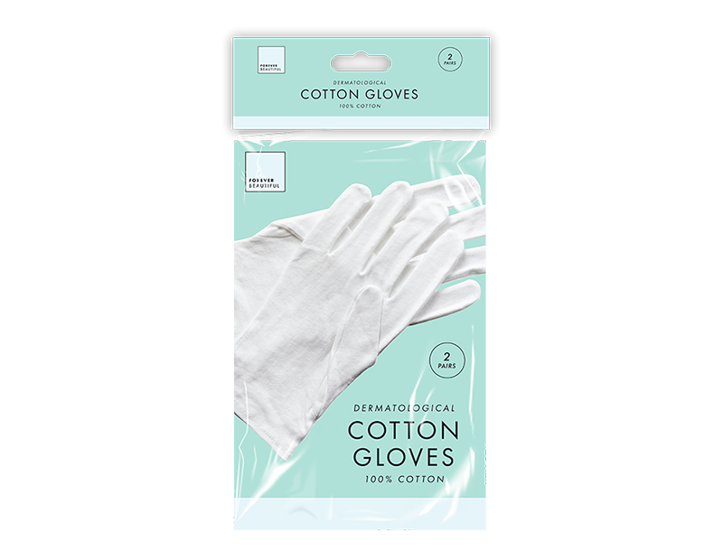 White Cotton Gloves - 2 Pack White Cotton Gloves - 2 Pack