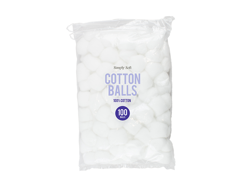 Cotton Wool Balls Cotton Wool Balls - 100 Pack
