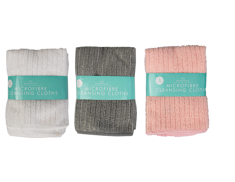 Microfibre Face Cloths - 3 Pack Microfibre Face Cloths - 3 Pack