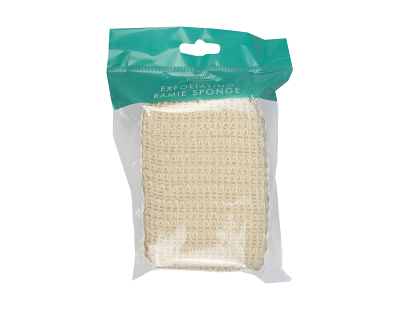 Exfoliating Ramie Sponge