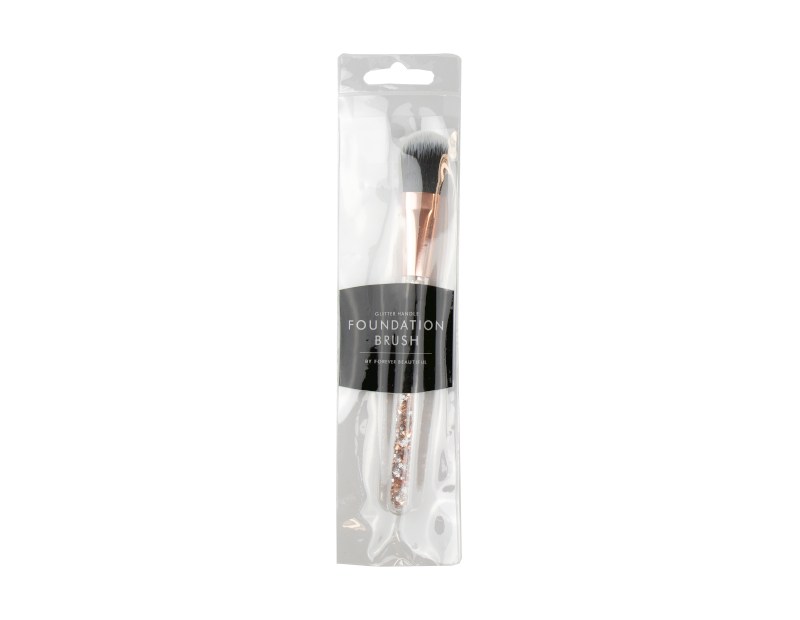 Rose Gold Jewelled Foundation Brush