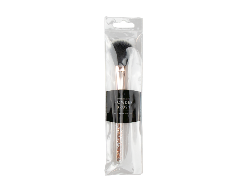 Rose Gold Jewelled Powder Brush