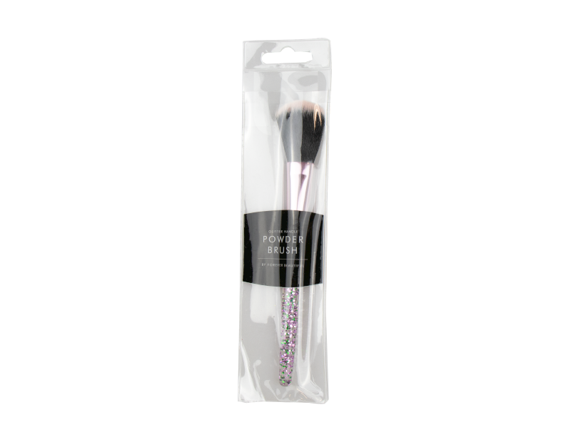Purple Glitter Powder Brush