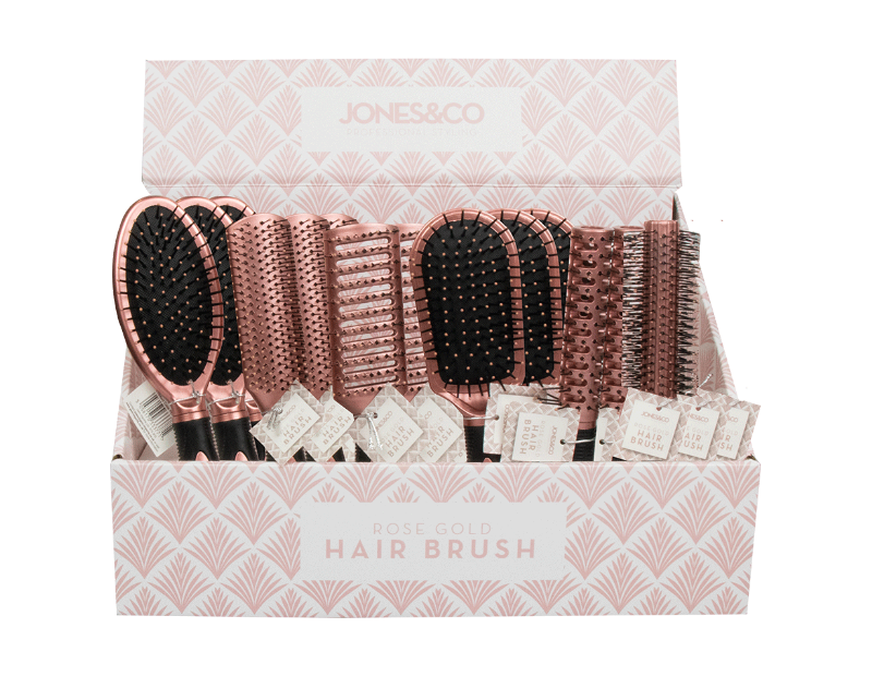Rose Gold Hair Brush With PDQ Rose Gold Hair Brush With PDQ