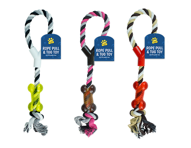 Rope Dog Pull & Tug Toy Rope Dog Pull & Tug Toy