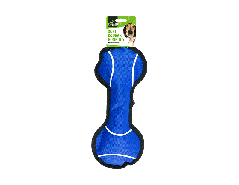 Polyester Squeaky Dog Bone Toy Polyester Squeaky Dog Bone Toy