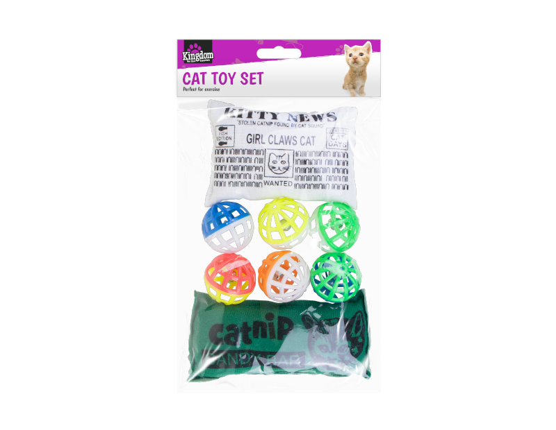 Cat Play Toys - 8 Pack