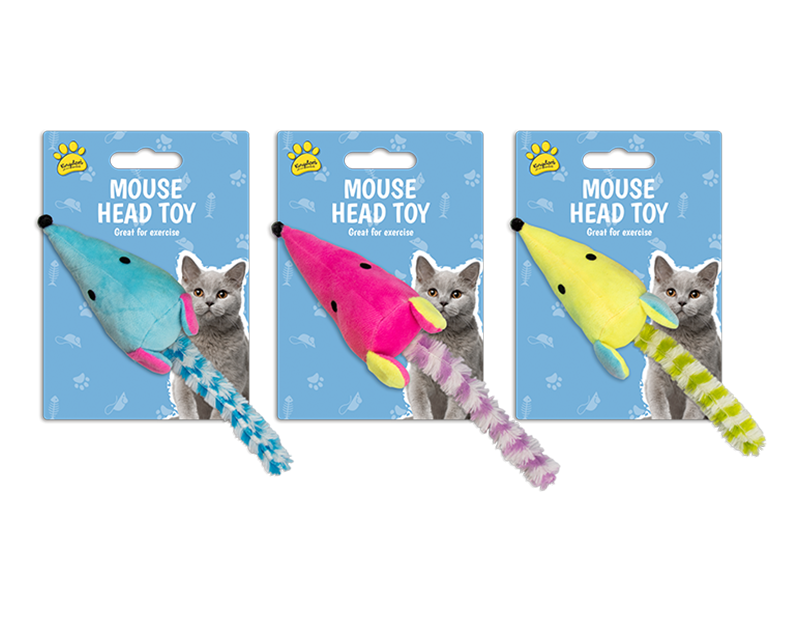 Mouse Head Cat Toy Mouse Head Cat Toy