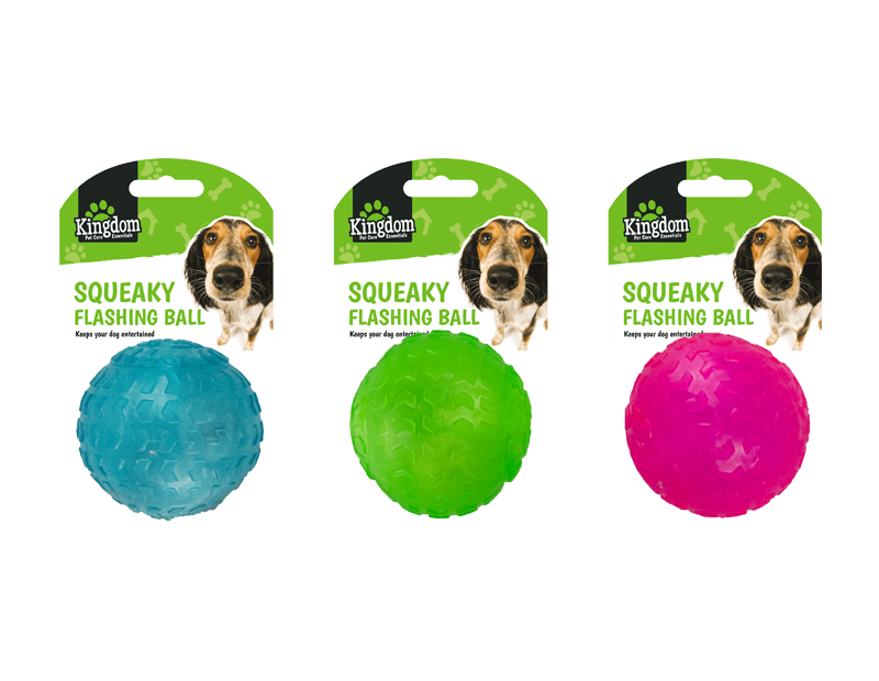 Squeaky Flashing Play Ball Squeaky Flashing Play Ball