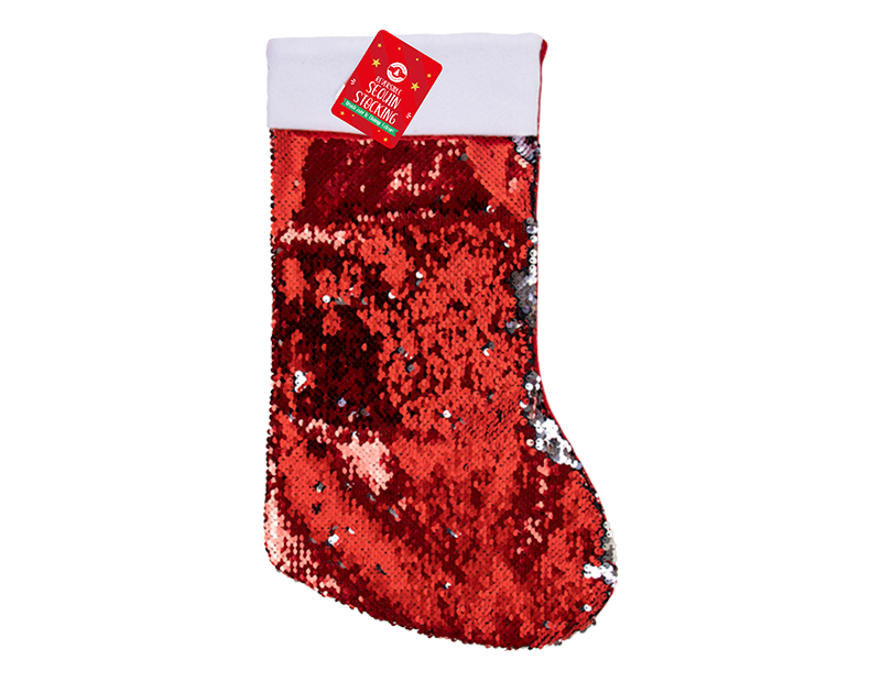 Reversible Sequin Stocking