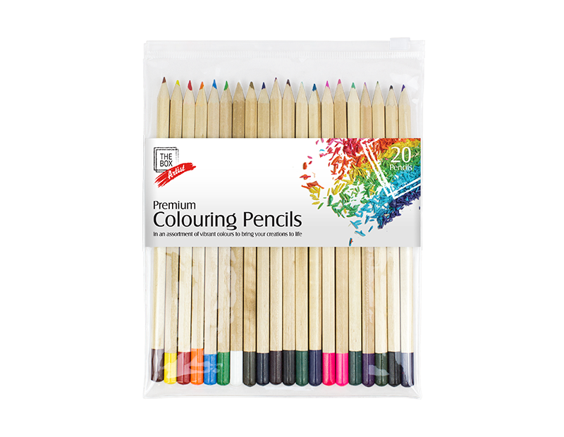 Premium Colouring Pencils - 20 Pack Premium Colouring Pencils - 20 Pack
