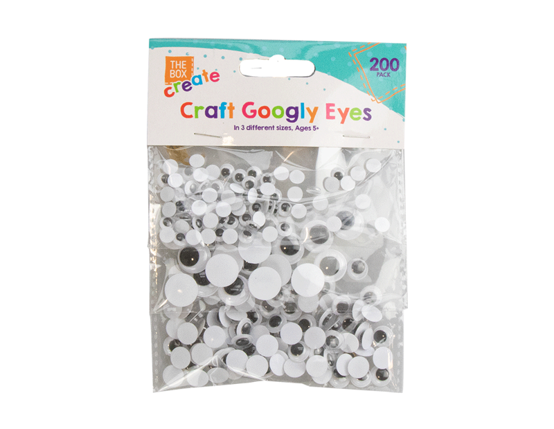 Craft Googly Eyes - 200 Pack