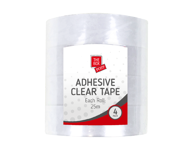 Clear Adhesive Tape - 4 Pack Clear Adhesive Tape - 4 Pack