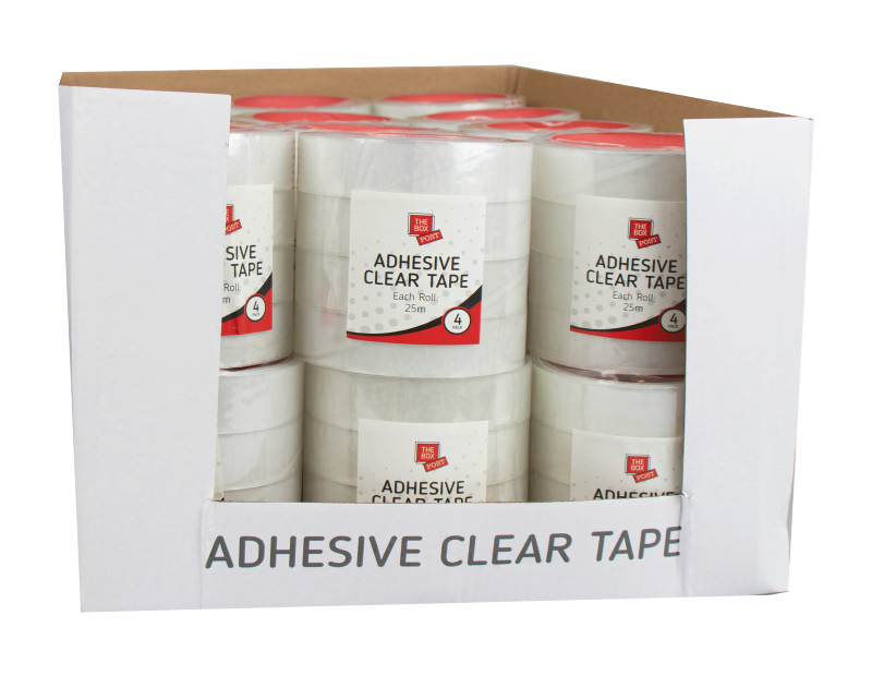 Clear Adhesive Tape - 4 Pack Clear Adhesive Tape - 4 Pack
