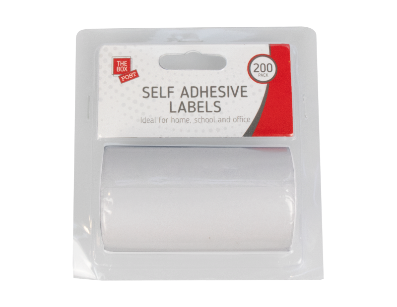 Self Adhesive Labels Self Adhesive Labels - 200 Pack