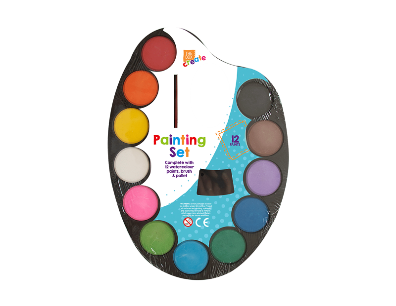 Childrens Painting Set - 14 Piece Childrens Painting Set - 14 Piece